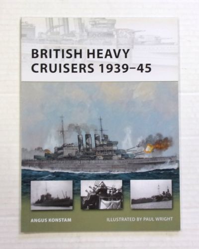 NEW VANGUARDS  190. BRITISH HEAVY CRUISERS 1939-45