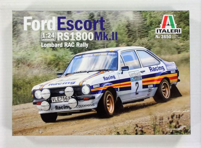 ITALERI 1/24 3650 FORD ESCORT RS1800 Mk.II LOMBARD RAC RALLY