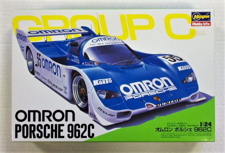 HASEGAWA 1/24 cc-9 OMRON PORSCHE 962C
