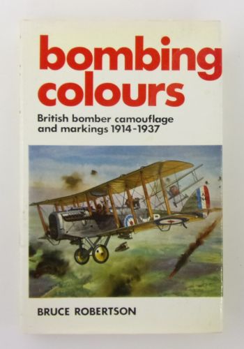 CHEAP BOOKS  ZB2800 BOMBING COLOURS BRITISH BOMBER CAMO AND MARKINGS 1914 - 1937 - BRUCE ROBERTSON