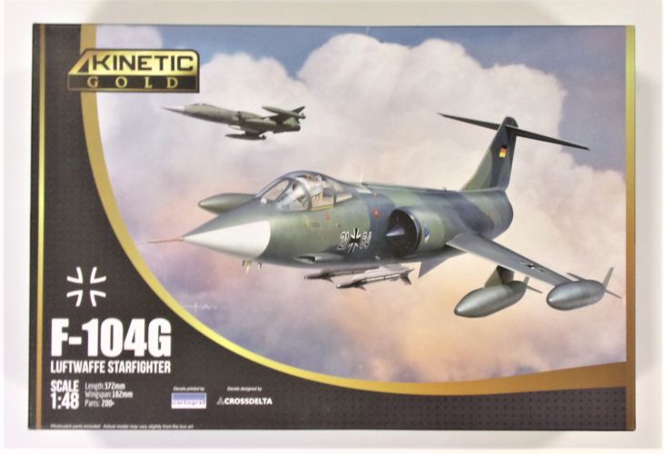 KINETIC 1/48 48083 F-104G LUFTWAFFE STARFIGHTER