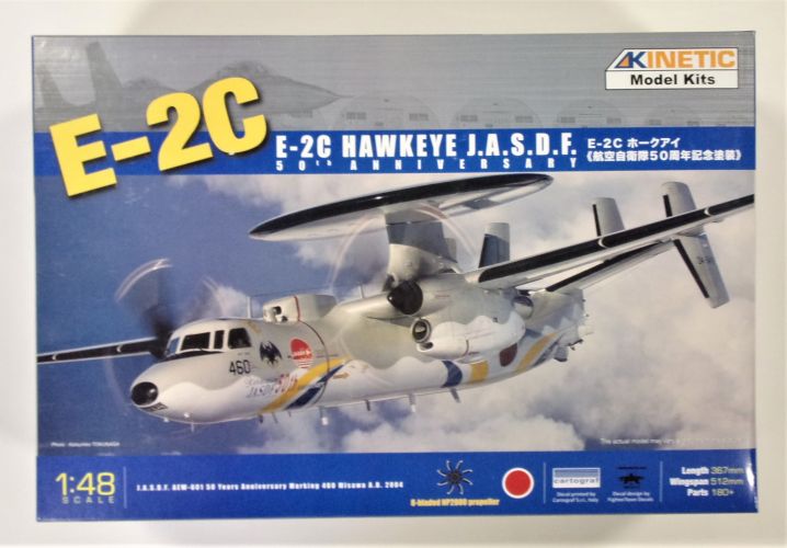 KINETIC 1/48 48014A E-2C HAWKEYE J.A.S.D.F 50th ANNIVERSARY
