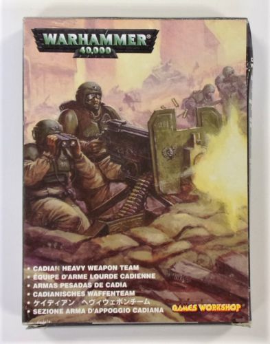 WARHAMMER 40000  CADIAN HEAVY WEAPON TEAM