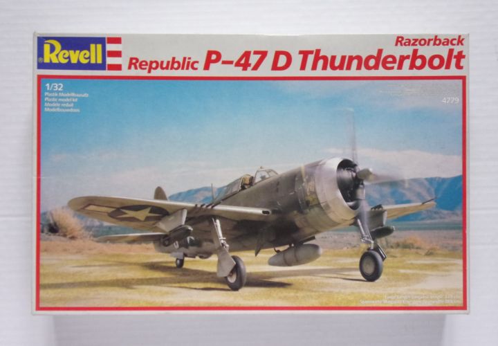 REVELL 1/32 4779 REPUBLIC P-47D THUNDERBOLT RAZORBACK