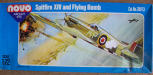 NOVO 1/72 78073 SPITFIRE XIV   V-1 FLYING BOMB