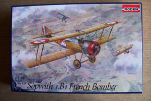 RODEN 1/48 411 SOPWITH 1.B1 FRENCH BOMBER