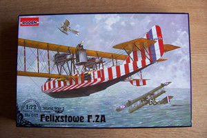 RODEN 1/72 047 FELIXSTOWE F.2A  UPPER WING GUNNER 