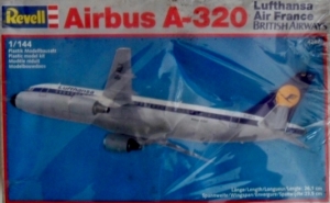 REVELL 1/144 4247 AIRBUS A-320 LUFTHANSA/AIRFRANCE/BRITISH AIRWAYS