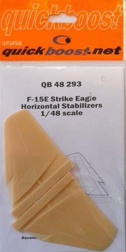 QUICKBOOST.NET 1/48 QB 48 293 F-15E STRIKE EAGLE HORIZONTAL STABILIZERS