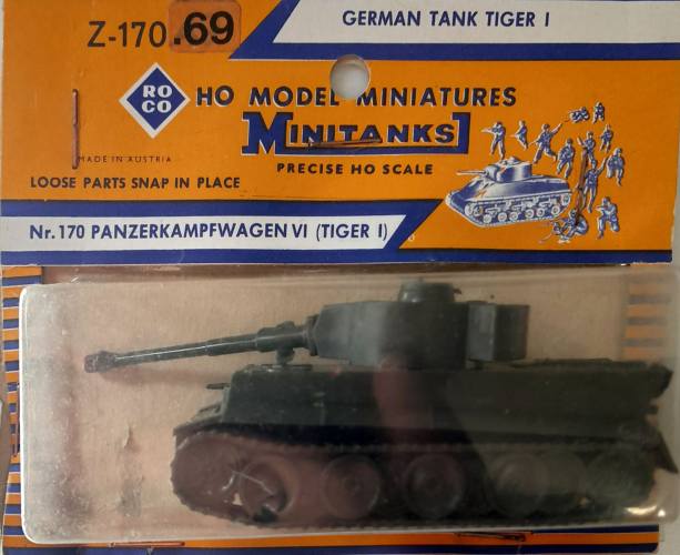 ROCO  Z-170.69 PANZERKAMPFWAGEN VI  TIGER I 