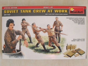 MINIART 1/35 35153 SOVIET TANK CREW AT WORK SPECIAL EDITION