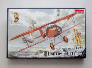RODEN 1/72 024 ALBATROS D.III OEFFAG s.153 EARLY