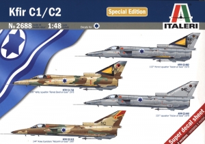 ITALERI 1/48 2688 KFIR C1/C2 SPECIAL EDITION