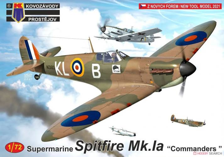 KOVOZAVODY 1/72 KP0262 SUPERMARINE SPITFIRE Mk.1A 