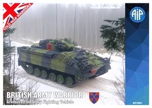 ADVENTURES IN PLASTIC 1/35 AIP15001 BRITISH ARMY WARRIOR ARMOURED INFANTRY FIGHTING VEHICLE