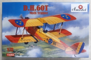 A MODEL 1/72 72284 D.H. 60T MOTH TRAINER