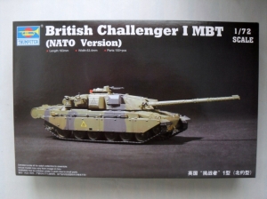 TRUMPETER 1/72 07106 BRITISH CHALLENGER I MBT  NATO VERSION 