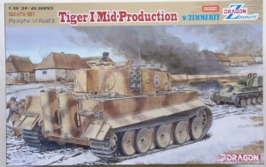 DRAGON 1/35 6700 TIGER I MID PRODUCTION WITH ZIMMERIT
