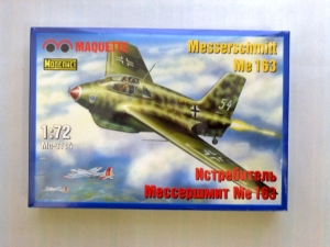 MAQUETTE 1/72 3114 MESSERSCHMITT Me 163