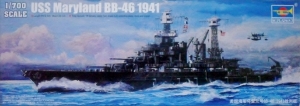 TRUMPETER 1/700 05769 USS MARYLAND BB-46 1941