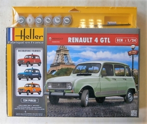 HELLER 1/24 50759G RENAULT 4 GTL