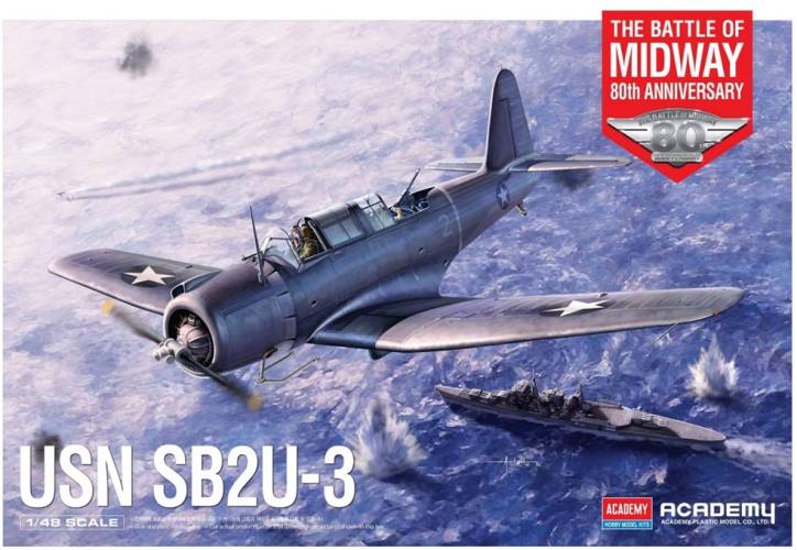 ACADEMY 1/48 12350 USN SB2U-3  