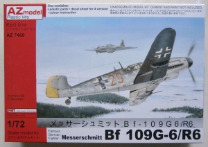 AZ MODEL 1/72 7460 MESSERSCHMITT Bf 109G-6/R6