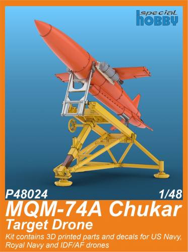 CMK 1/48 P48024 MQM-74A CHUKAR TARGET DRONE