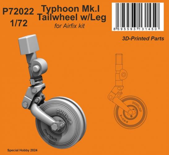 CMK 1/72 P72022 TYPHOON MK.I TAILWHEEL WITH LEG