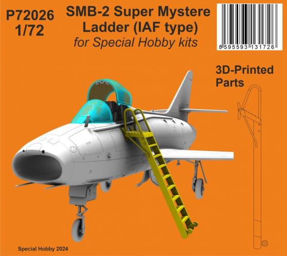 CMK 1/72 P72026 SMB-2 SUPER MYSTERE LADDEER IAF TYPE