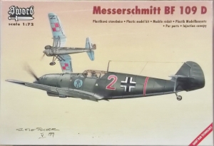 SWORD 1/72 72005 MESSERSCHMITT BF 109 D