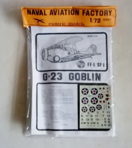 ESOTERIC 1/72 NAF-22 GRUMMAN FF-1/SF-1 G-23 GOBLIN