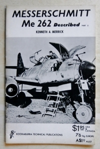 KOOKABURA  MESSERSCHMITT Me 262 DESCRIBED PART 2