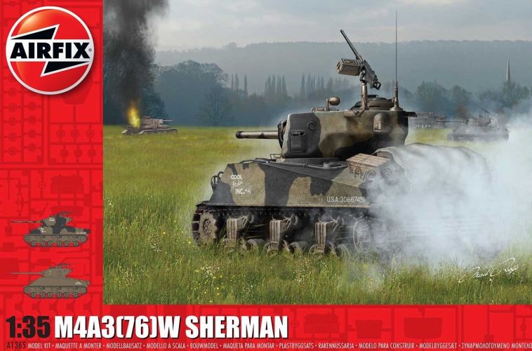 AIRFIX 1/35 1365 M4A3 76 W SHERMAN