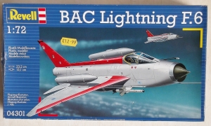 REVELL 1/72 04301 BAC LIGHTNING F.6