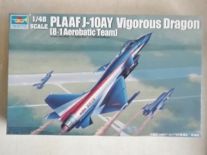 TRUMPETER 1/48 02857 PLAAF J-10AY VIGOROUS DRAGON  8.1 AEROBATIC TEAM 