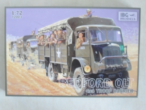 IBG MODELS 1/72 72003 BEDFORD QLT 3-TON 4x4 TROOP CARRIER