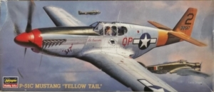 HASEGAWA 1/72 AP12 P-51C MUSTANG YELLOW TAIL