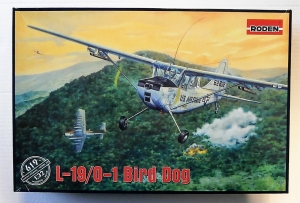 RODEN 1/32 619 CESSNA L-19/O-1 BIRD DOG
