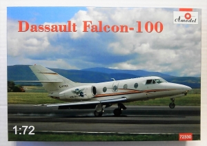 A MODEL 1/72 72330 DASSAULT FALCON-100
