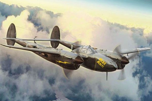 ITALERI 1/72 1446 P-38J LIGHTNING