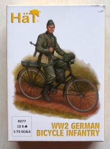 HAT INDUSTRIES 1/72 8277 WW2 GERMAN BICYCLE INFANTRY