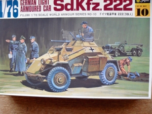 FUJIMI 1/76 WA10 Sd.Kfz 222