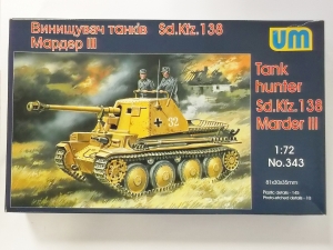 UNIMODEL 1/72 343 Sd.Kfz.138 MARDER III