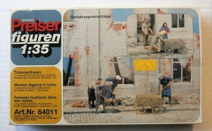 PREISER 1/35 64011 WOMEN DIGGING IN RUINS