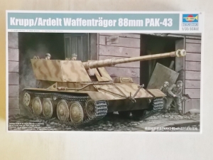 TRUMPETER 1/35 01587 KRUPP/ARDELT WAFFENTRAGER 88mm PAK-43