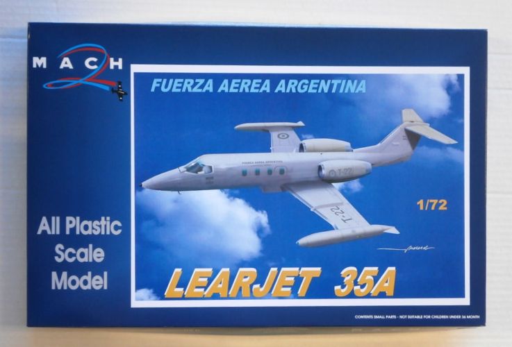MACH 1/72 GP084 LEARJET 35A