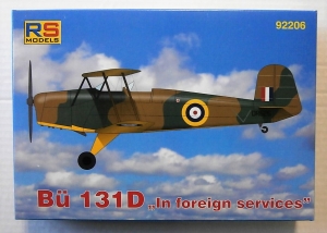 RS MODELS 1/72 92206 BUCKER Bu-131D IN FOREIGN SERVICES