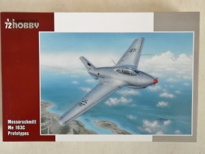 SPECIAL HOBBY 1/72 72258 MESSERSCHMITT Me 163C PROTOTYPES