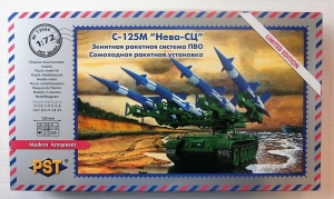 PST 1/72 72066 S-125M NEW-SC AIR DEFENCE MISSILE SYSTEM MOBILE LAUNCHER
